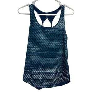 Under Armour Blue Athletic Tank Top